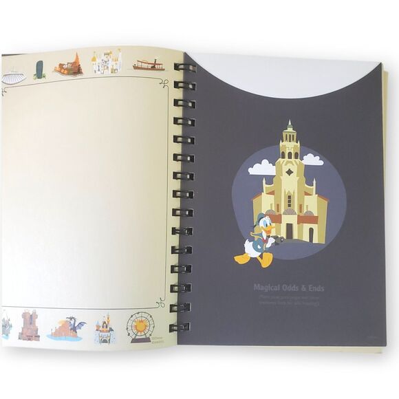 Disneyland Park Life Travel Journal 2020 Blank w/ Stickers Pandemic Era Rare - Picture 13 of 15
